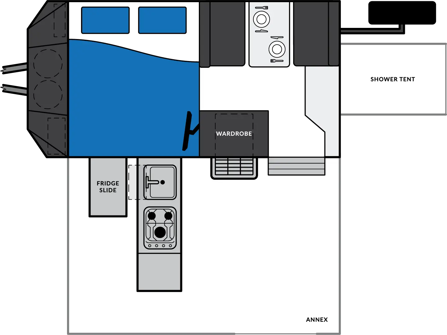 MDC - Floor-plans - Drawing 3 - Caravan