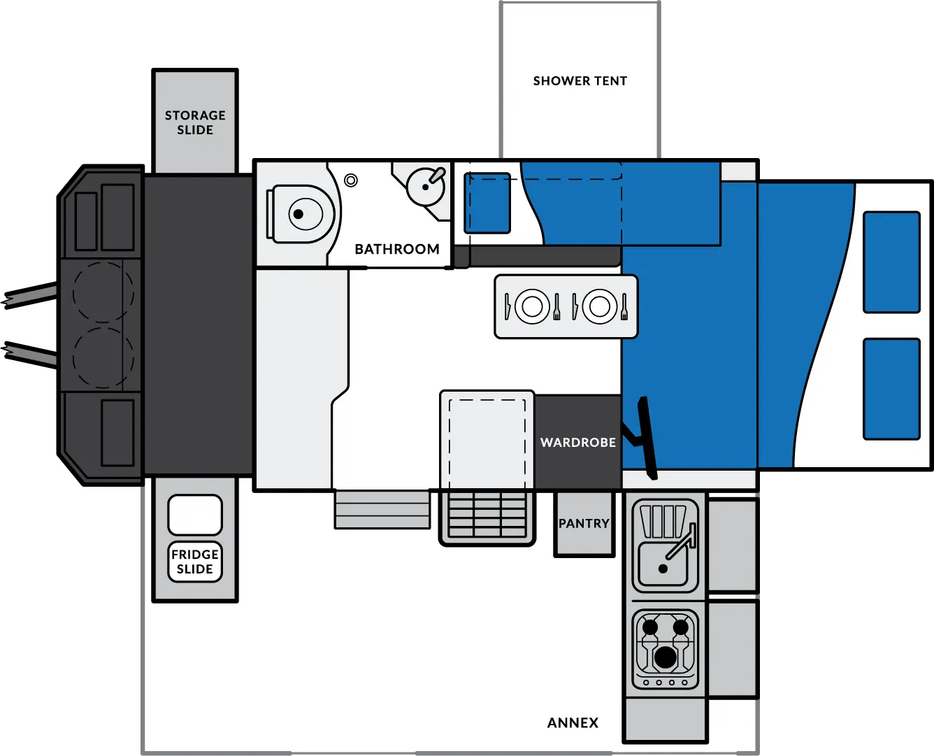 MDC - Floor-plans - Drawing 6 - Caravan