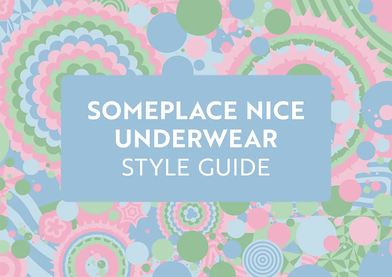 Someplace nice underwear & bras - Style guide - Page 1 - Front cover